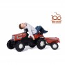 Minamas traktorius su priekaba - vaikams nuo 3 iki 8 metų | Farmtrac Fiat Centenario | Rolly Toys